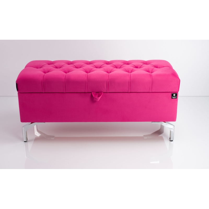 Tufted Storage Bench